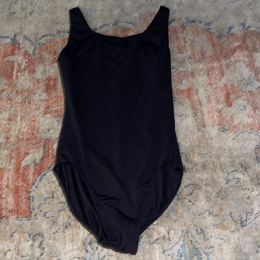 black bloch leotard